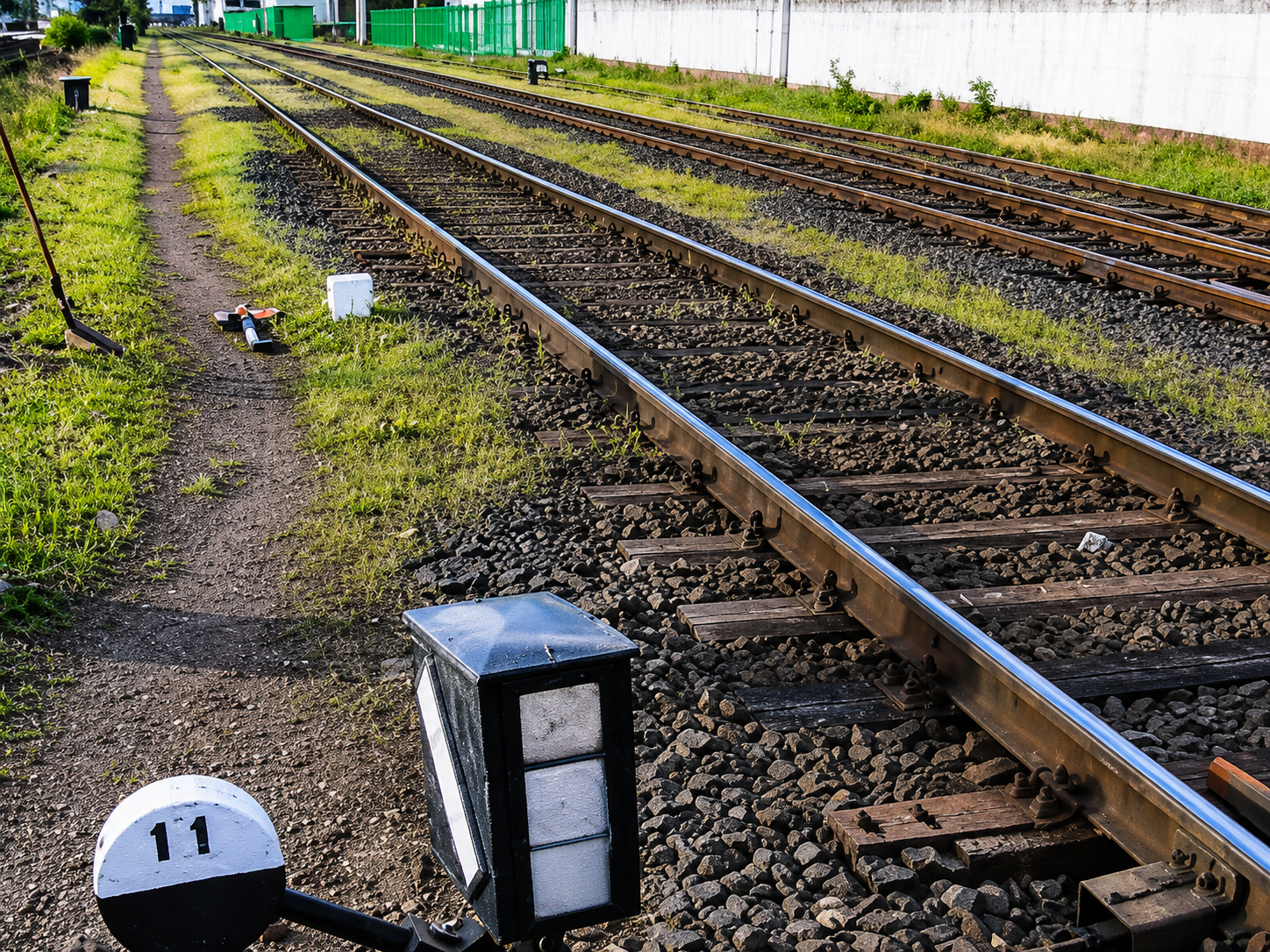 Gleisanlage mit Gleisschotter – Probenahme nach DB Netz AG Richtlinie 880.4010